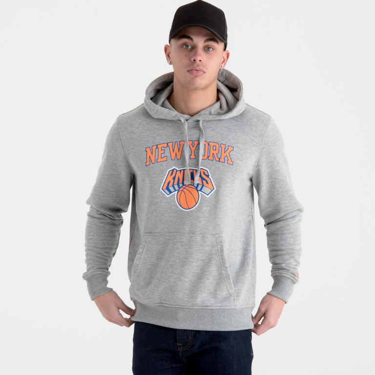 Ropa New Era Nba Grises - New York Knicks Team Logo 59083WEJA